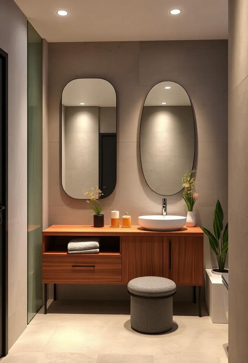 23 Stunning Guest Bathroom Ideas Featuring Unique Mirror Designs You’ll Love