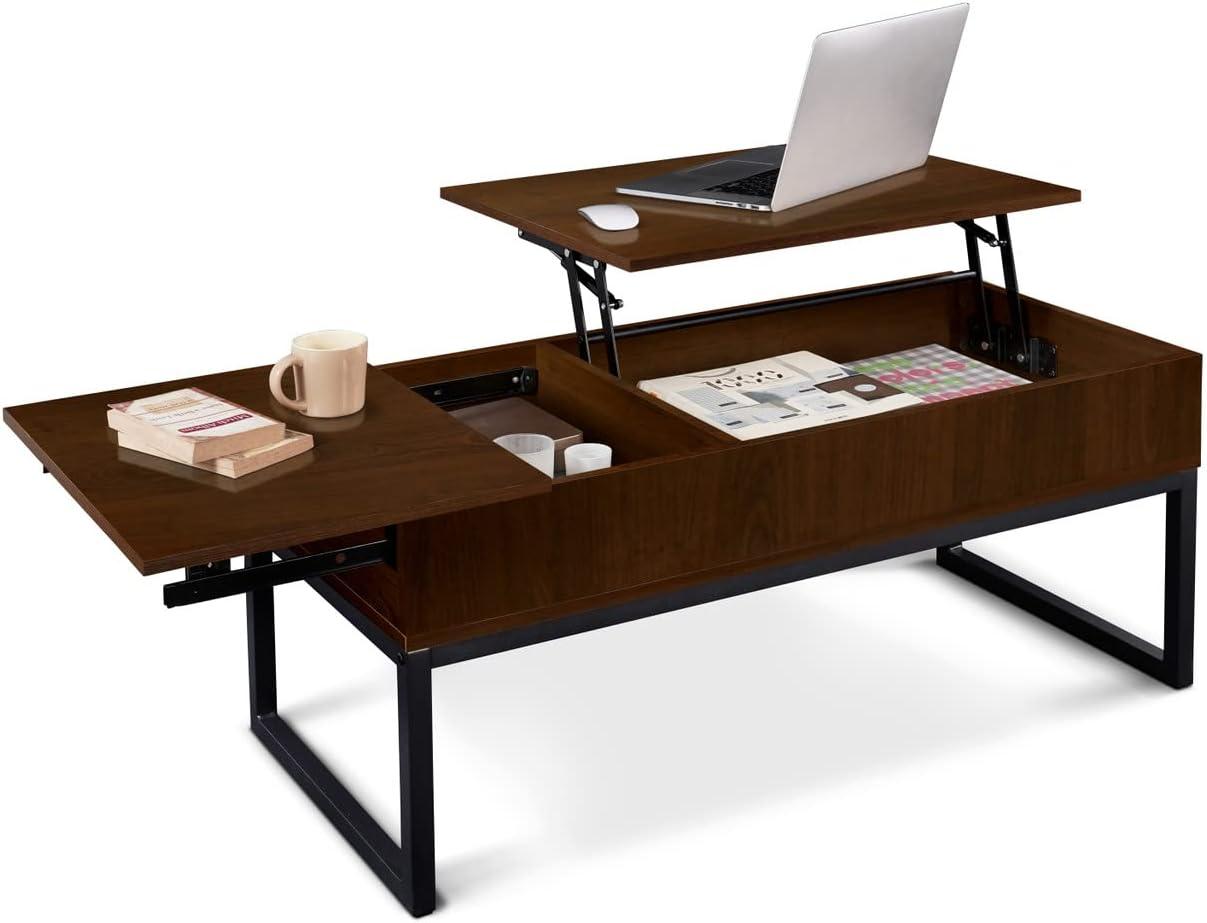 Our Honest Take on the CAPHAUS Lift Top Coffee Table with Storage