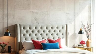 23 Stylish Upholstered Bedroom Headboard Ideas to Elevate Your Sleep Space