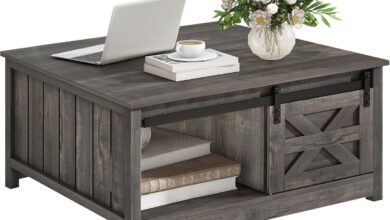 Our Take on the DWVO Farmhouse Coffee Table: Stylish Storage & Sturdiness
