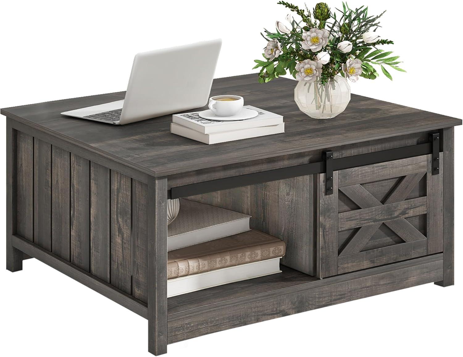 Our Take on the DWVO Farmhouse Coffee Table: Stylish Storage & Sturdiness