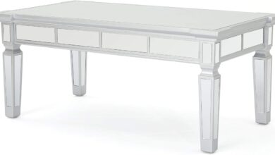 Reflective Elegance: Our Take on the Solanna Mirror Coffee Table