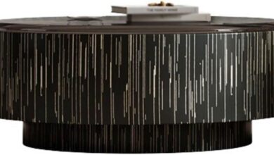 How Our Modern Round Glass Coffee Table Elevates Any Space