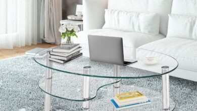 How We Found Style Meets Small Space in the S AFSTAR Glass Table
