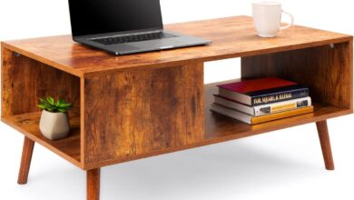 Why We Love This Mid-Century Modern Coffee Table for Our Home