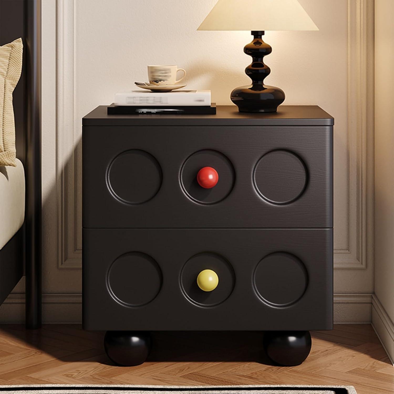 How We Found Style and Space in This Sleek 2-Tier Nightstand