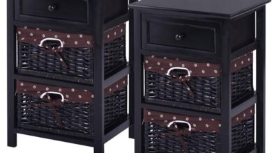 Our Honest Take on the 3-Tier Night Stand with Drawer & Baskets