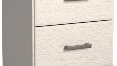 Our Take on the Ashley Stelsie 2-Drawer White Nightstand