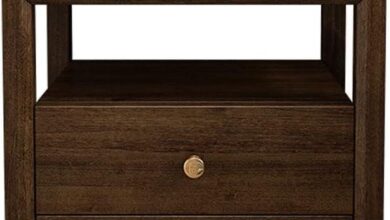 Our Honest Take: Stylish 2-Drawer Nightstand with Smart Storage