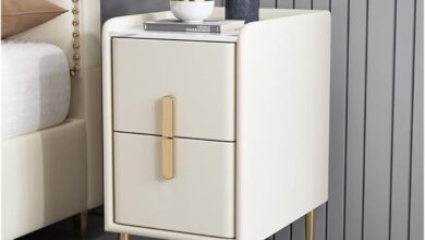 Our Honest Take on the Mint Green Light Luxury Wood Nightstand