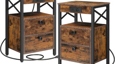 HOOBRO Nightstands Review: Stylish, Small, and Functional Set