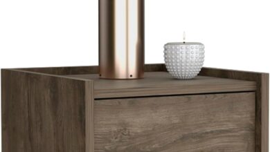 How We Transformed Our Bedroom with a Floating Nightstand