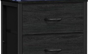 Our Review of the Furnulem Tall Nightstand: Stylish, Smart, Spacious