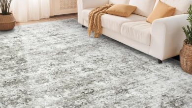 Why We Love This Soft, Washable 6’x9′ Vintage Boho Rug