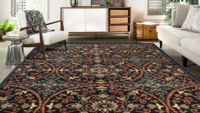 Our Take on the Plush Blue Medallion Rug: Style Meets Durability