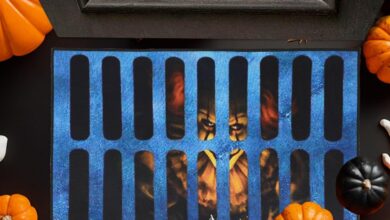 Our Take on the 3D Illusion Clown Door Mat: Spooky and Practical