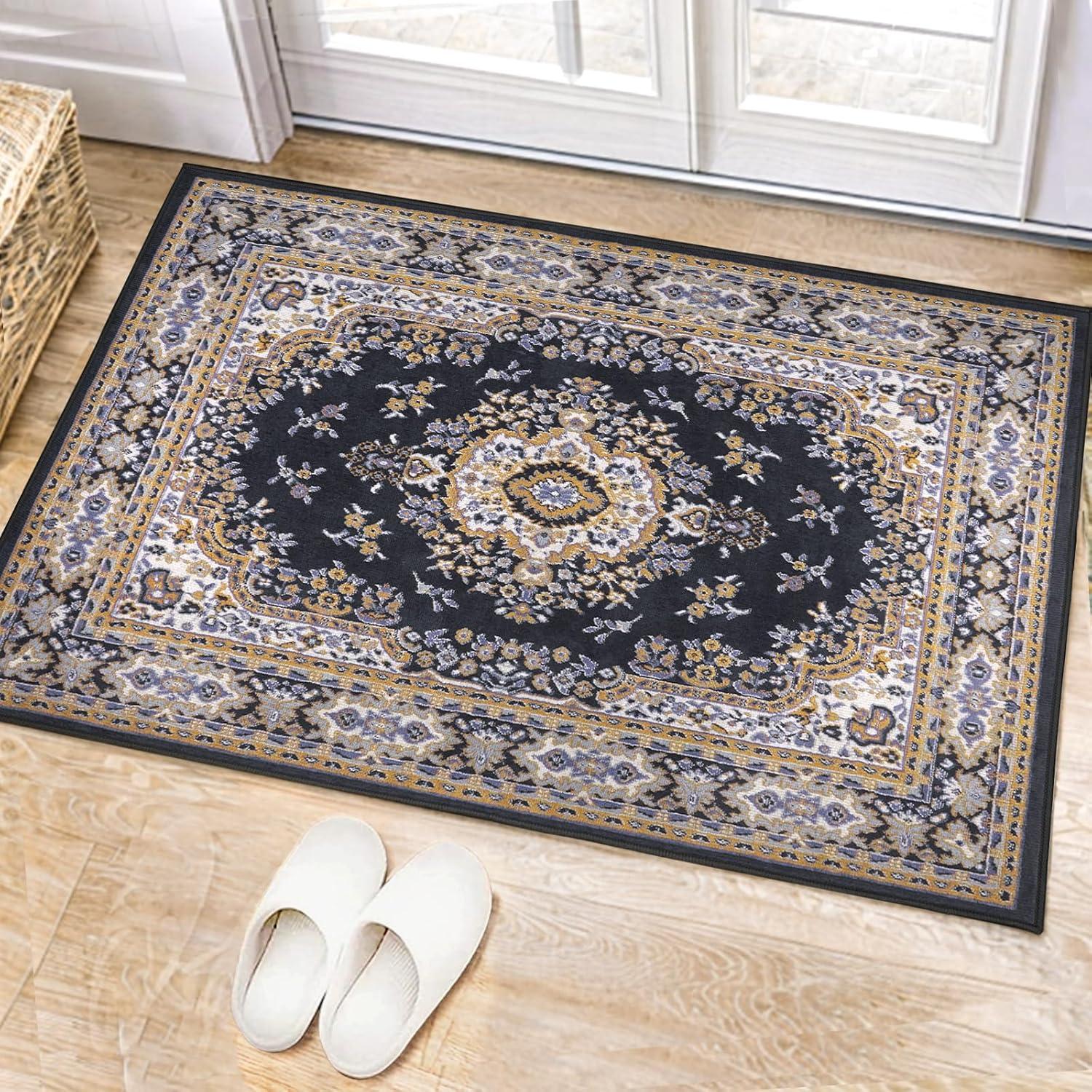 Our Honest Take on the Navy Blue Boho Rug for Small Spaces
