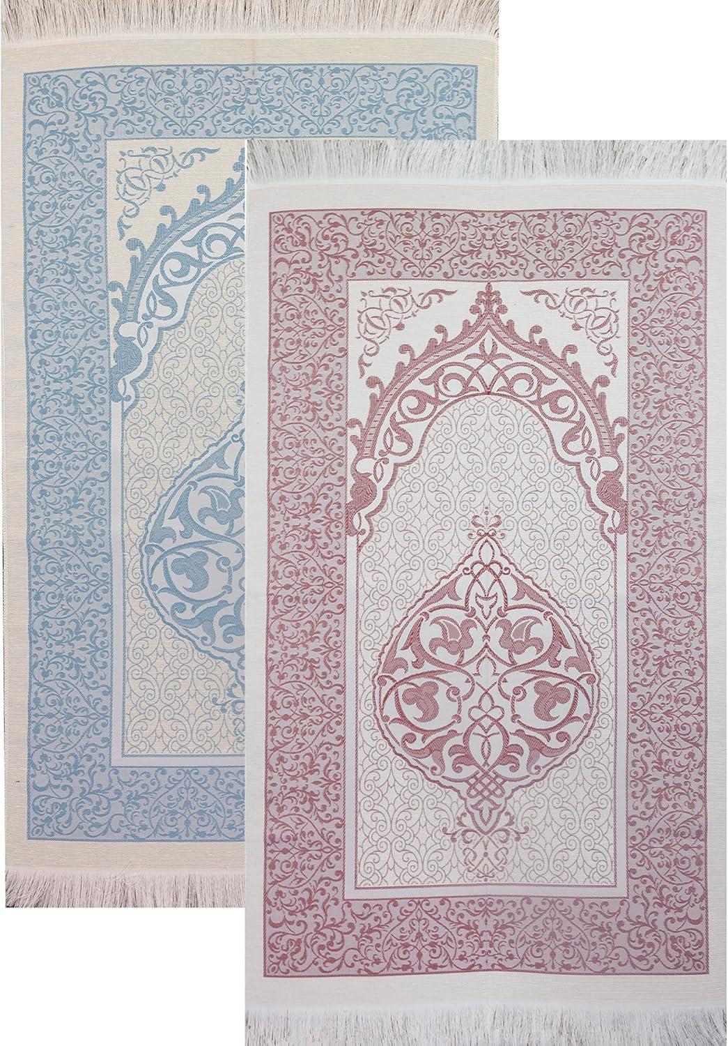 Our Review: Modefa Thin Woven Ottoman Prayer Mats Combo Set