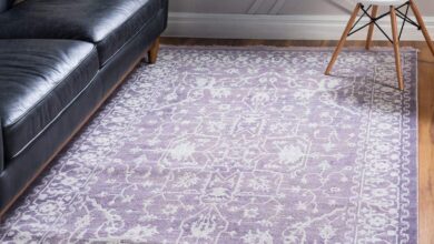 How We Loved the Unique Loom Vintage Rug’s Classic Purple Charm