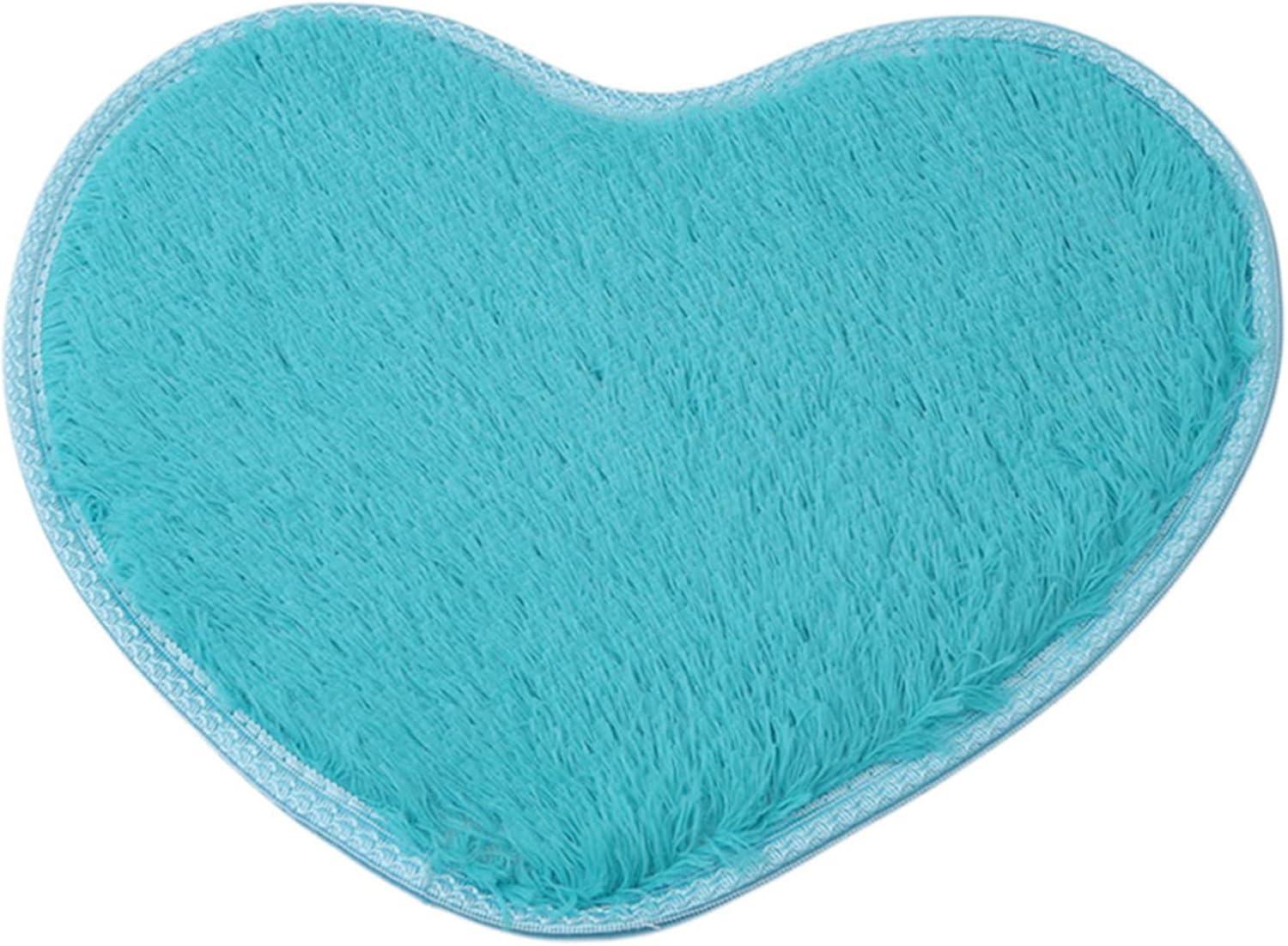 Our Cozy Take on the Sevenfly Heart-Shaped Faux Sheepskin Rug