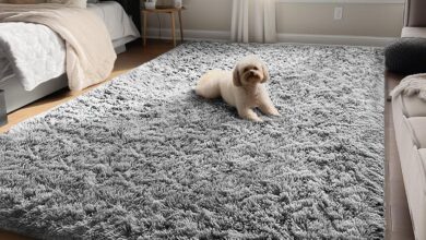 Why We Love the Ophanie Grey Shaggy Rug for Cozy Spaces