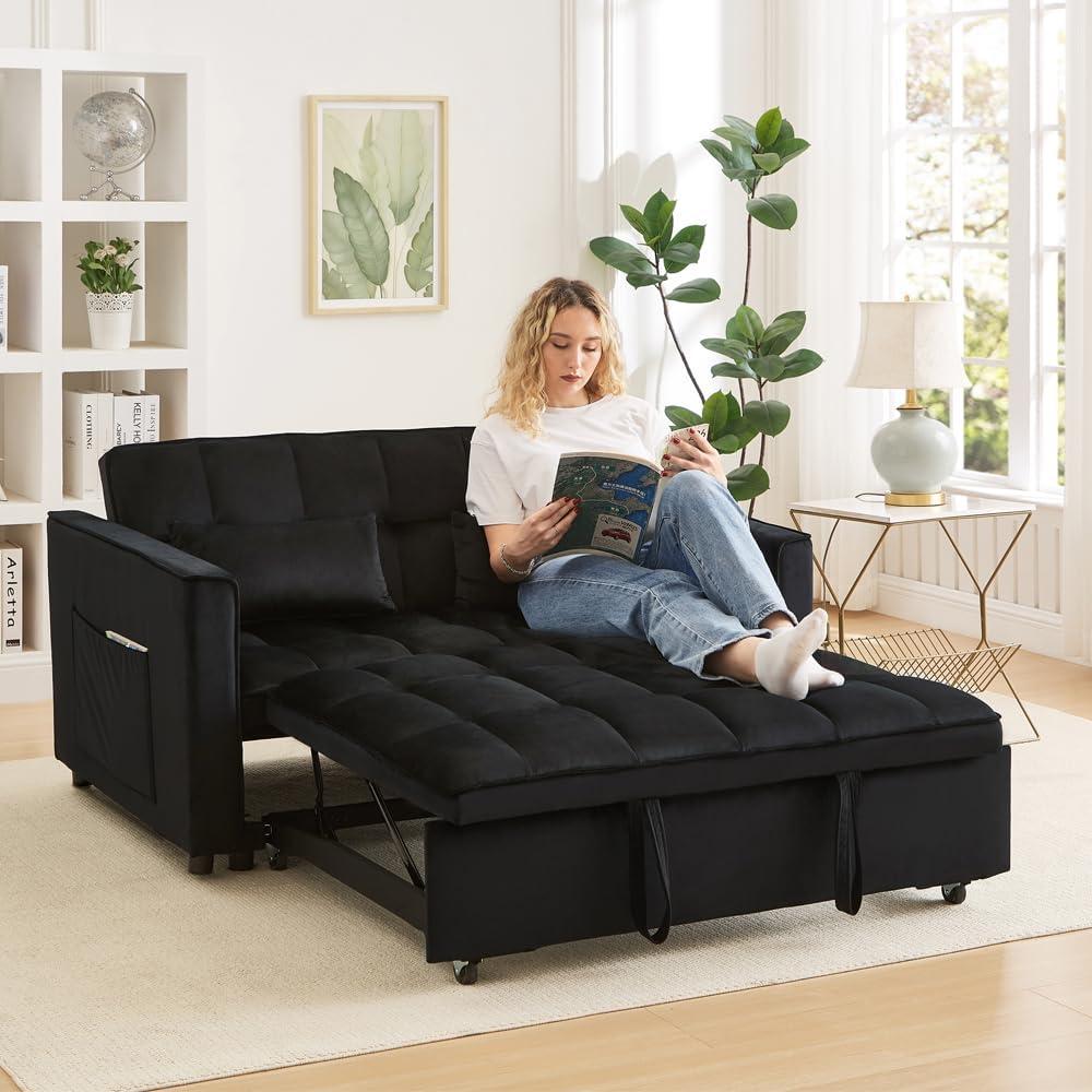 How We Loved the Convertible Loveseat Sleeper Sofa Bed's Versatility