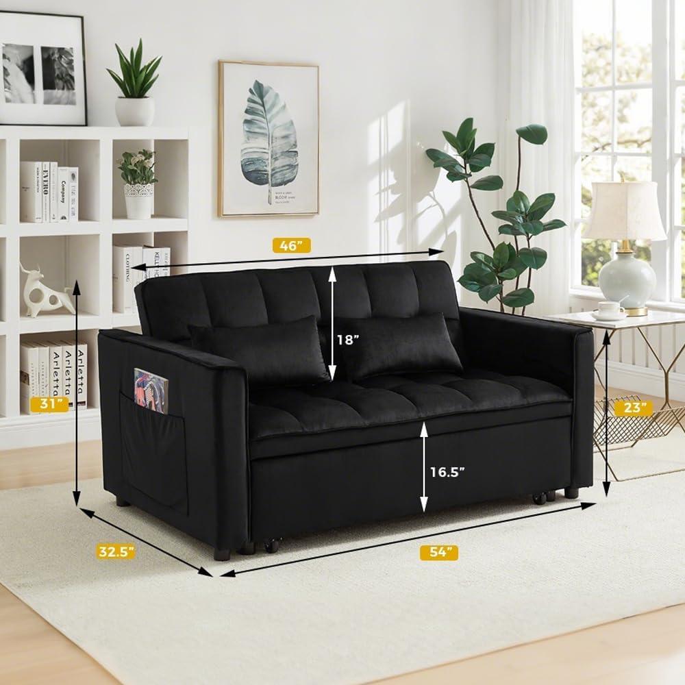 How We Loved the Convertible Loveseat Sleeper Sofa Bed's Versatility