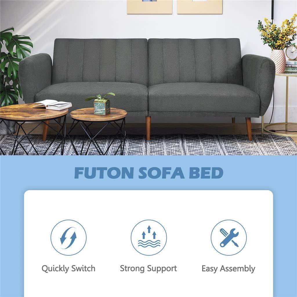 Our Take⁢ on the Elegant Convertible Futon Sofa Bed's Comfort ‍and Style