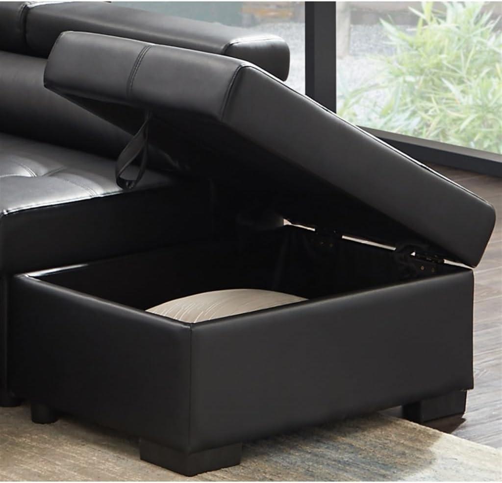 Our Honest Take: Comfortable & Spacious PU⁣ Leather Sectional Sofa Bed