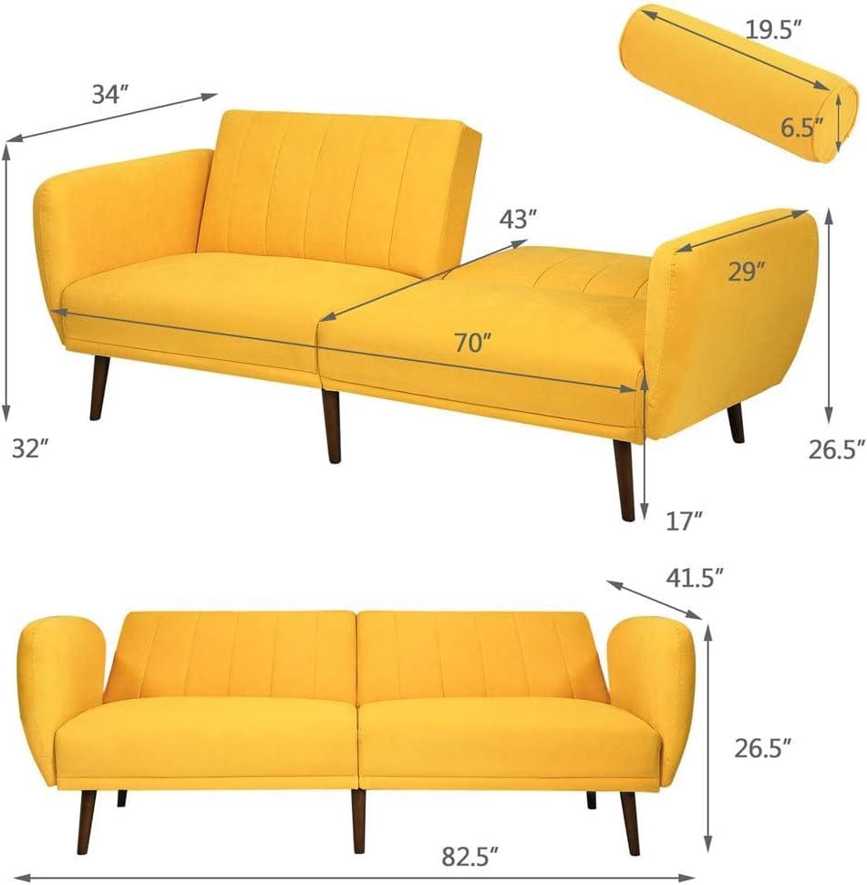 Our Take on the Elegant Convertible Futon Sofa Bed's Comfort and Style