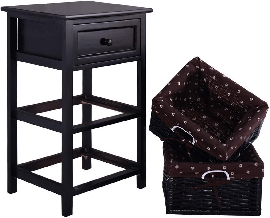 Our Honest Take ⁣on the 3-Tier Night Stand with Drawer & Baskets