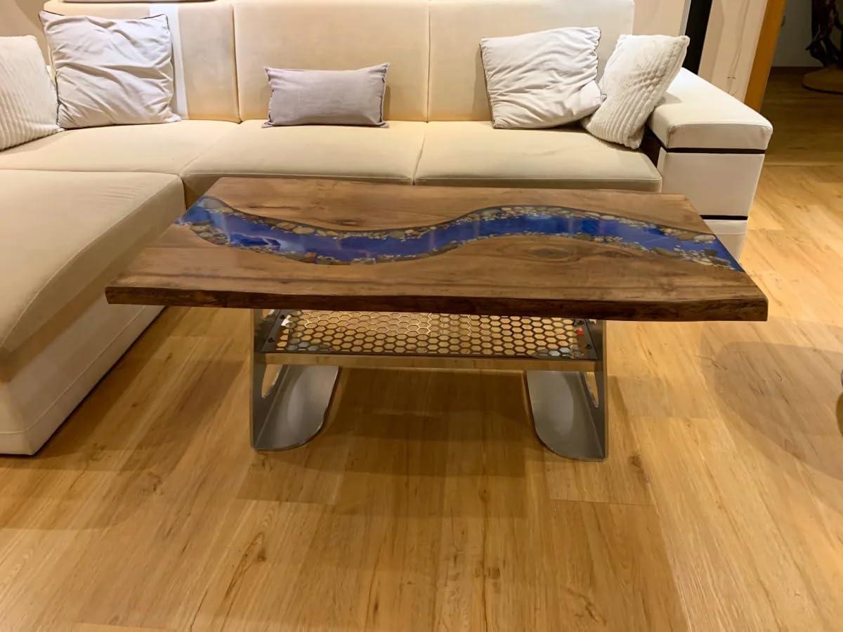 How ​We​ Loved Our Custom Wood & Epoxy River Table Experience