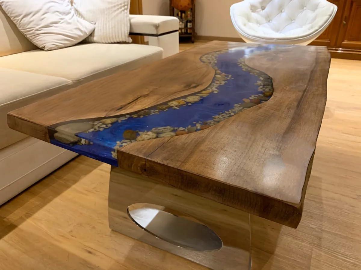 How We Loved Our Custom Wood ⁢& Epoxy River Table experience