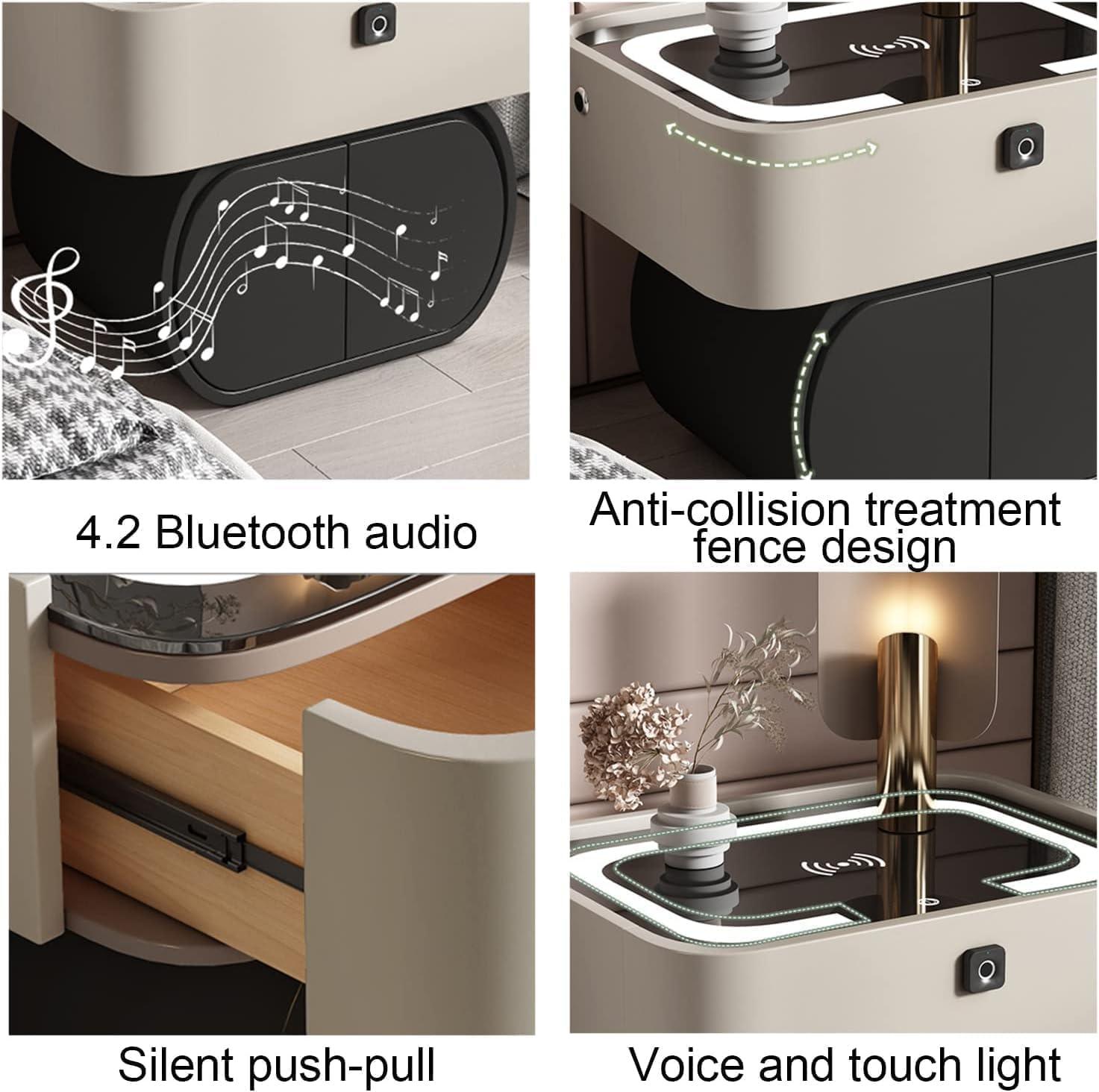 Our Honest Take on the Smart LED Nightstand with Charging & Security