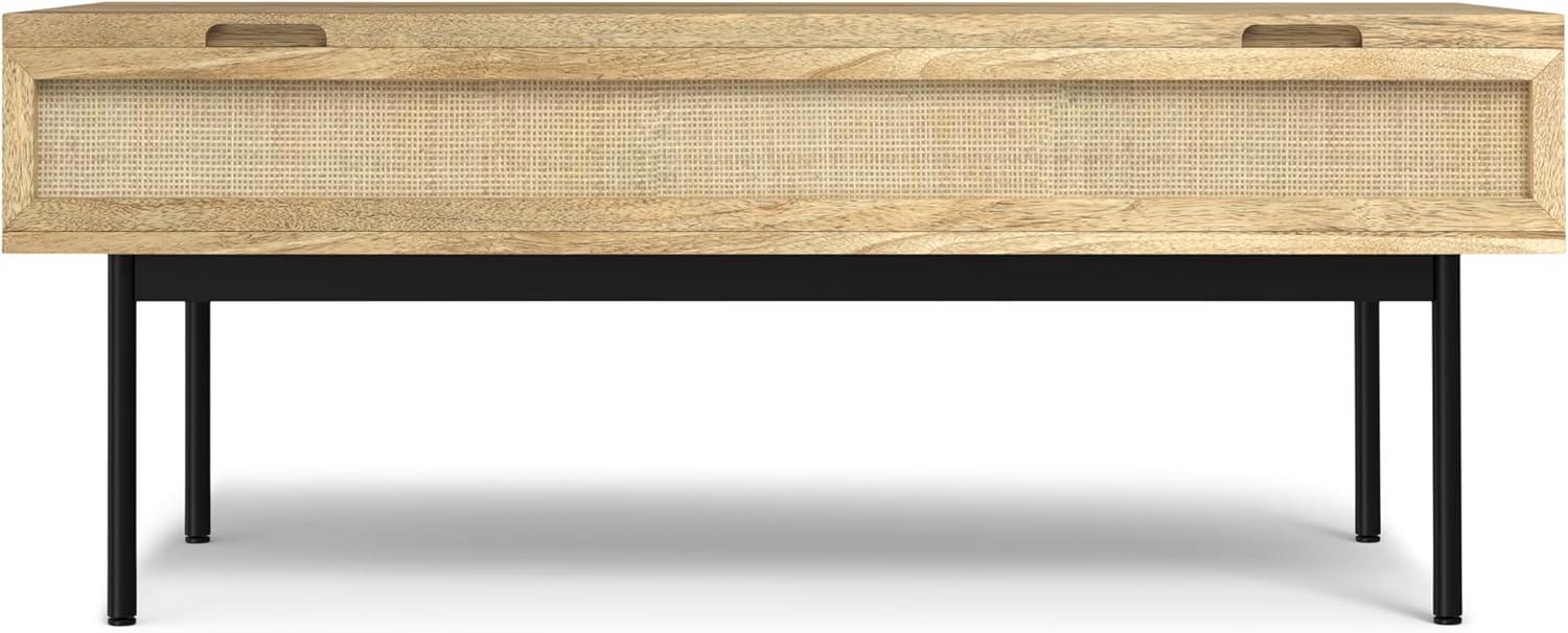 How We Love the SIMPLIHOME Reeves ‌Lift-Top Coffee ‌Table's Style​ & Storage