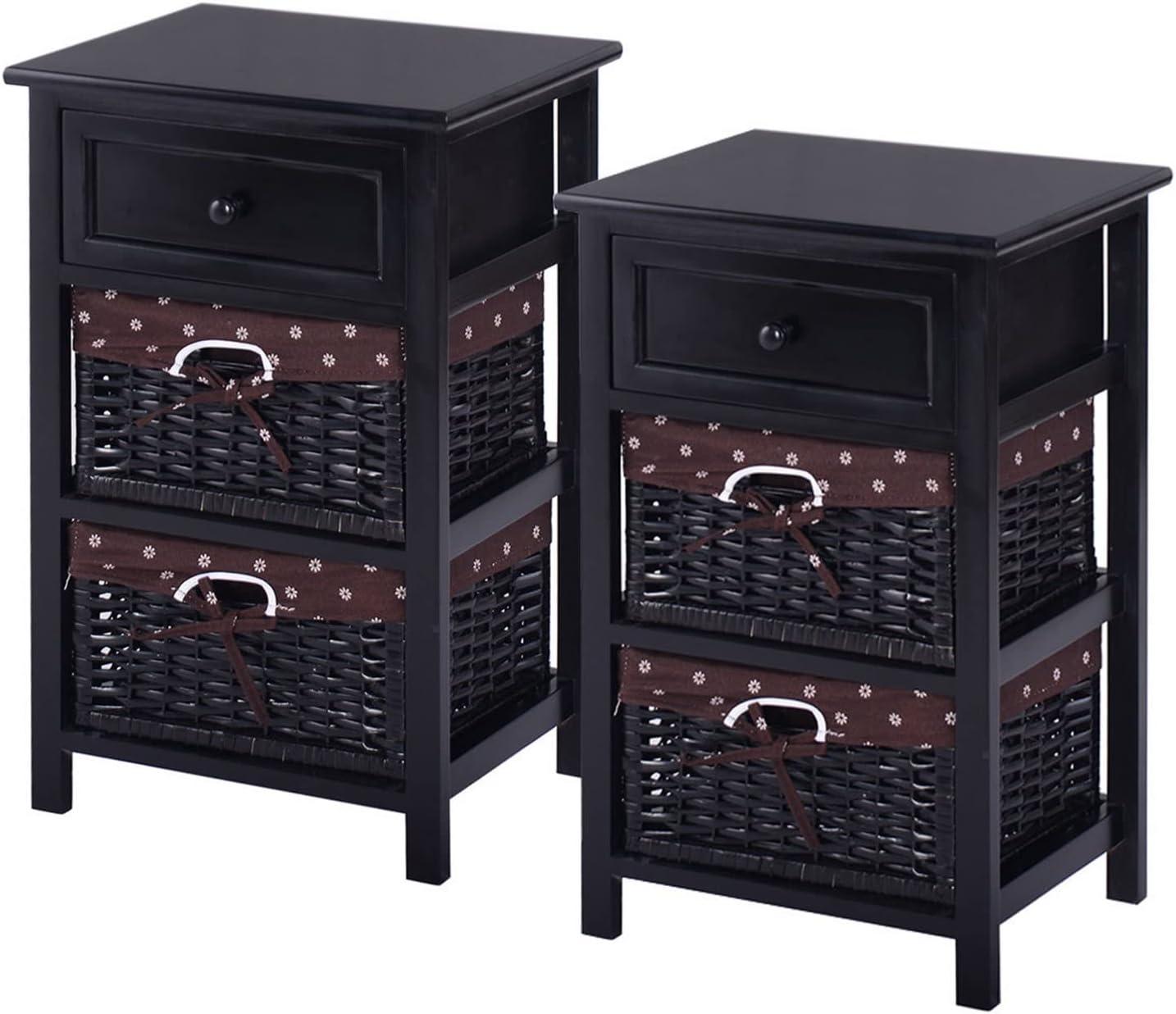 Our Honest Take⁤ on the 3-Tier ‍Night Stand with Drawer & Baskets