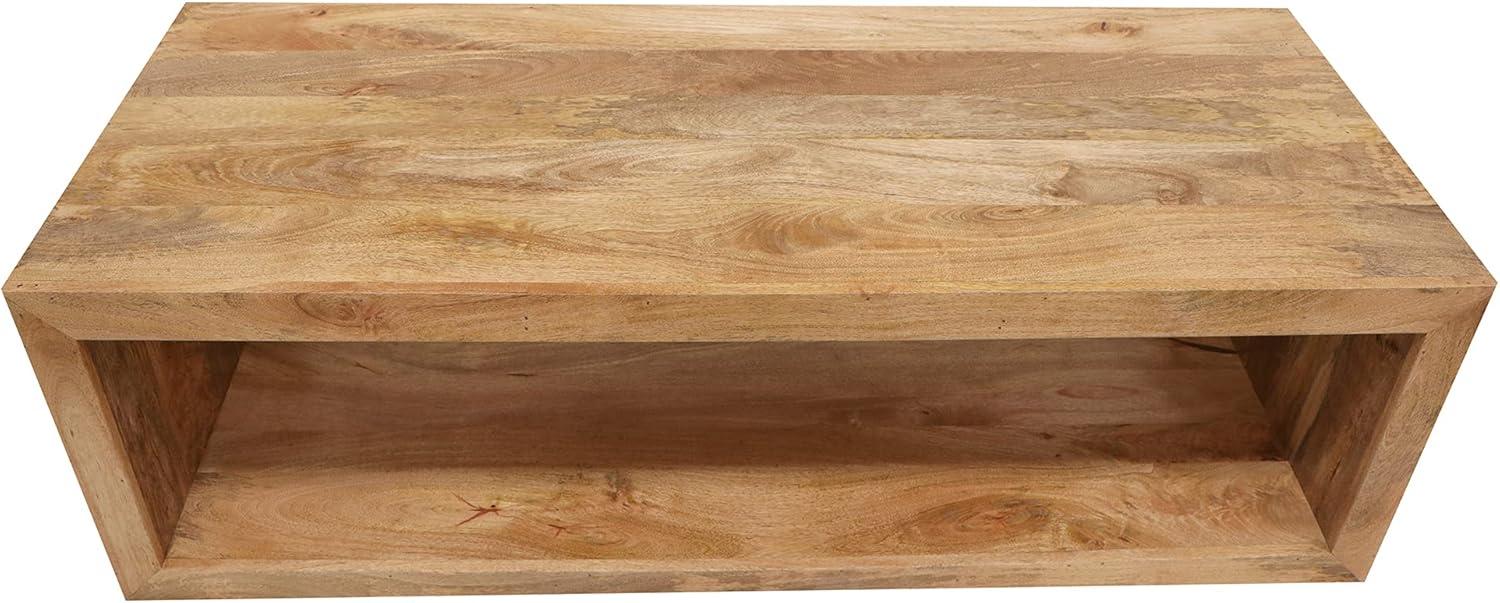 Our Take on The Urban Port Mango Wood Coffee Table's Style & Function