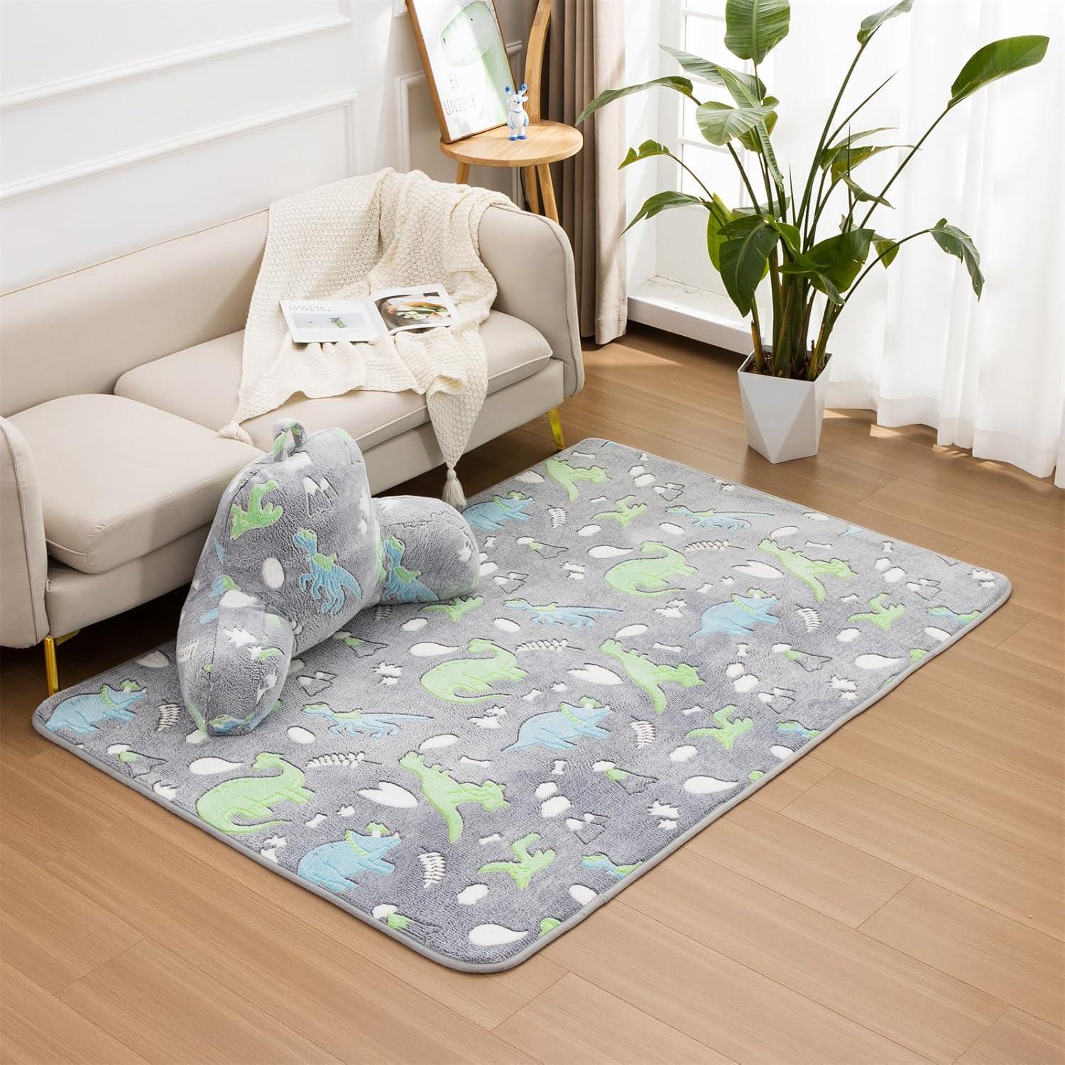 Our Honest take on the Aimuan ‍Glow Dinosaur Rug for ⁢Kids' Rooms