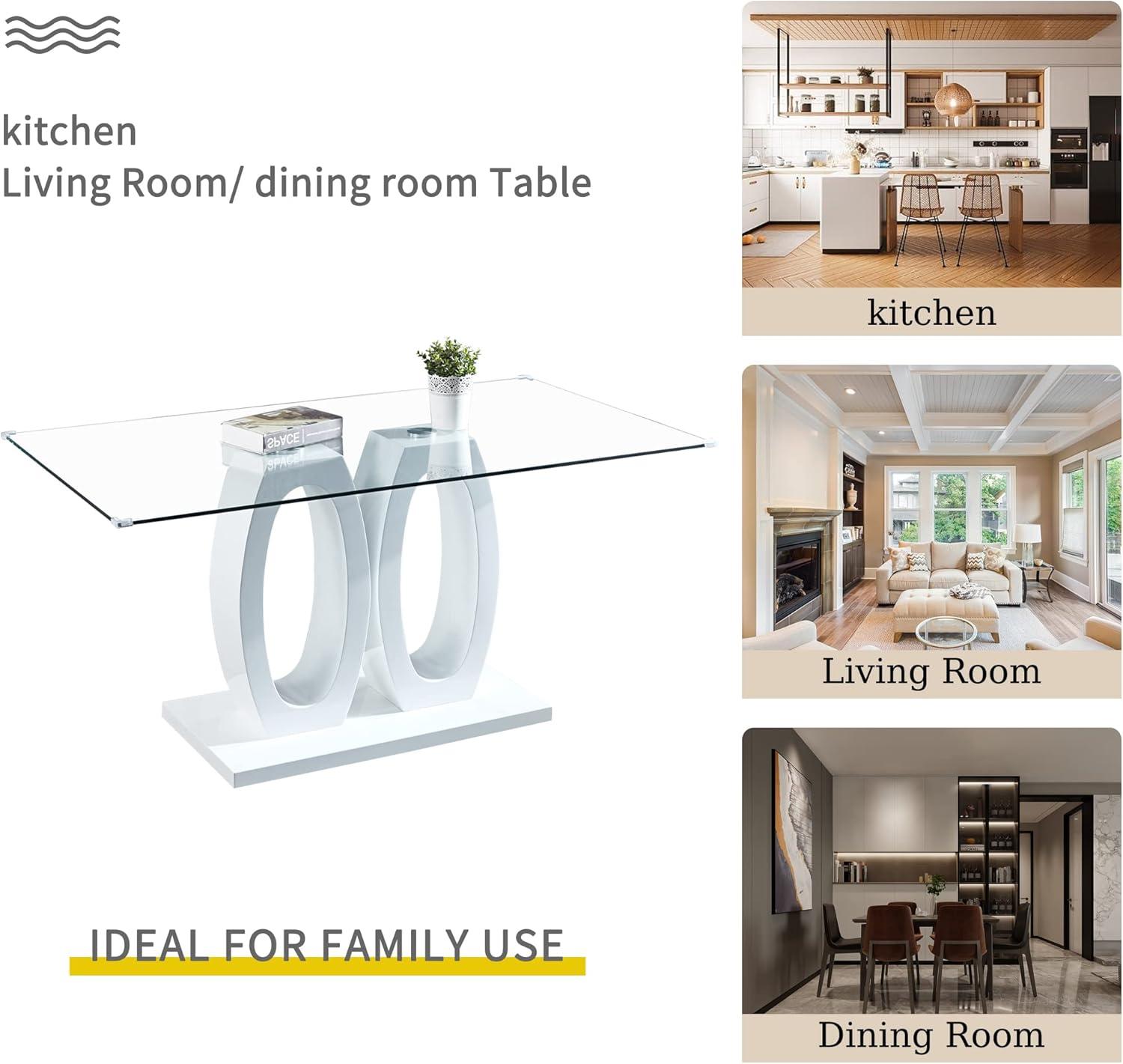 Our Honest Take: ‍The Versatile 71'' Dining Table for 6-8