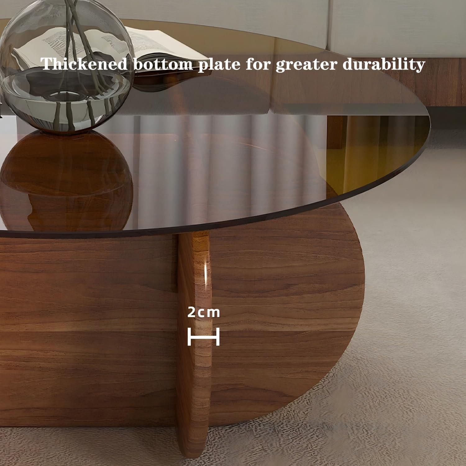 How We found EASYSOUL's Glass Coffee Table Durable & Stylish
