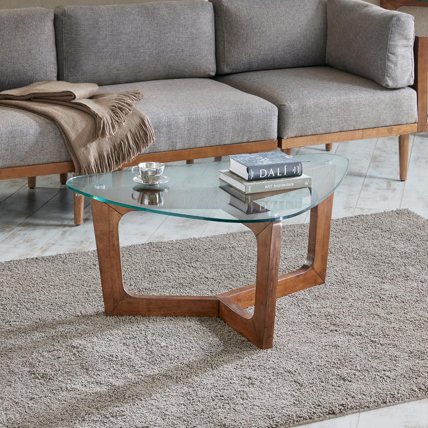 Why We Love the INK+IVY Walker Coffee Table's Mid-Century Charm