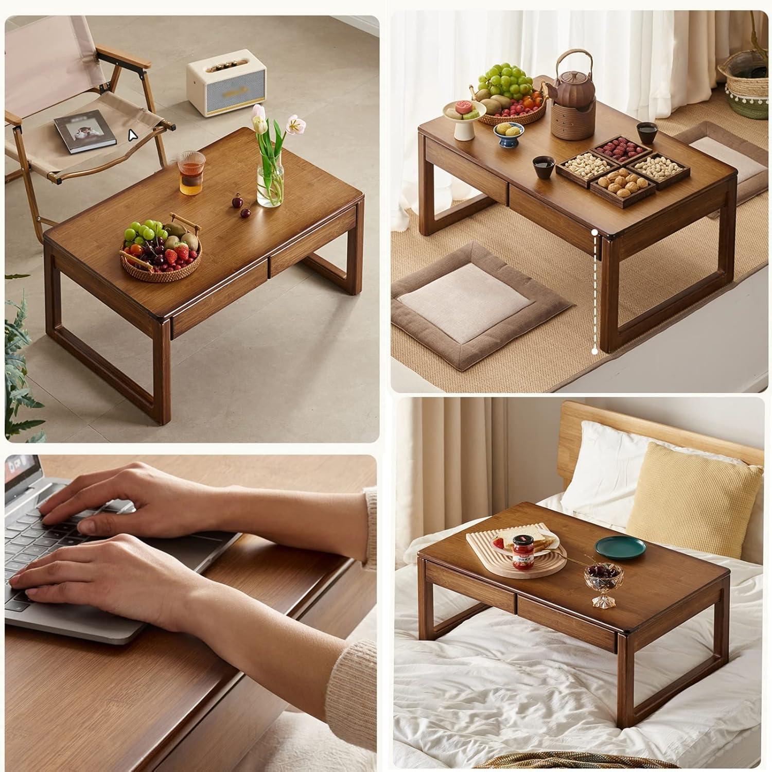 Our Thoughts on the Japanese Bamboo Floor Table: Stylish & Versatile