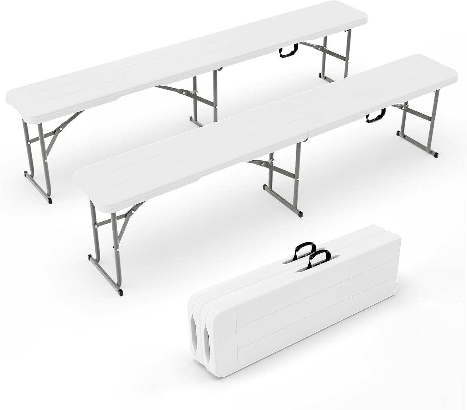 Our Honest Take on the VINGLI 6ft Folding Bench: Portable & Sturdy