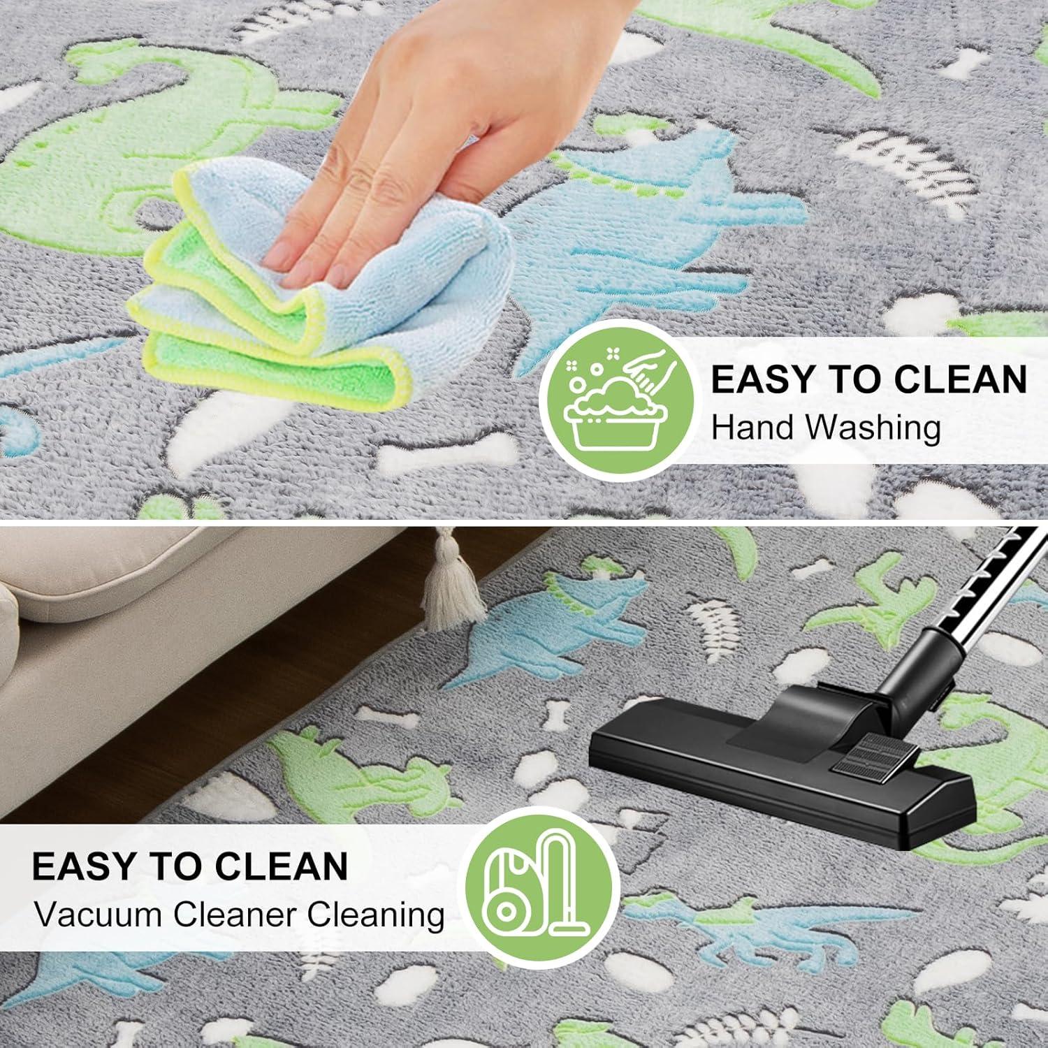 Our Honest Take on ⁤the Aimuan Glow Dinosaur ⁣Rug for Kids' ⁣Rooms