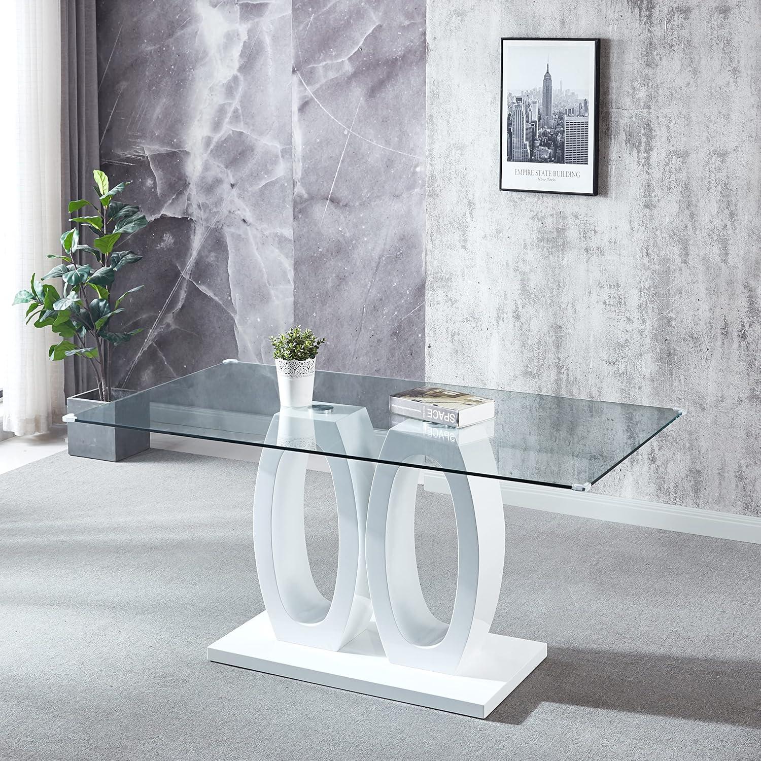 Why We ⁢Love the Knocbel tempered‍ Glass Dining Table's Modern⁤ Charm