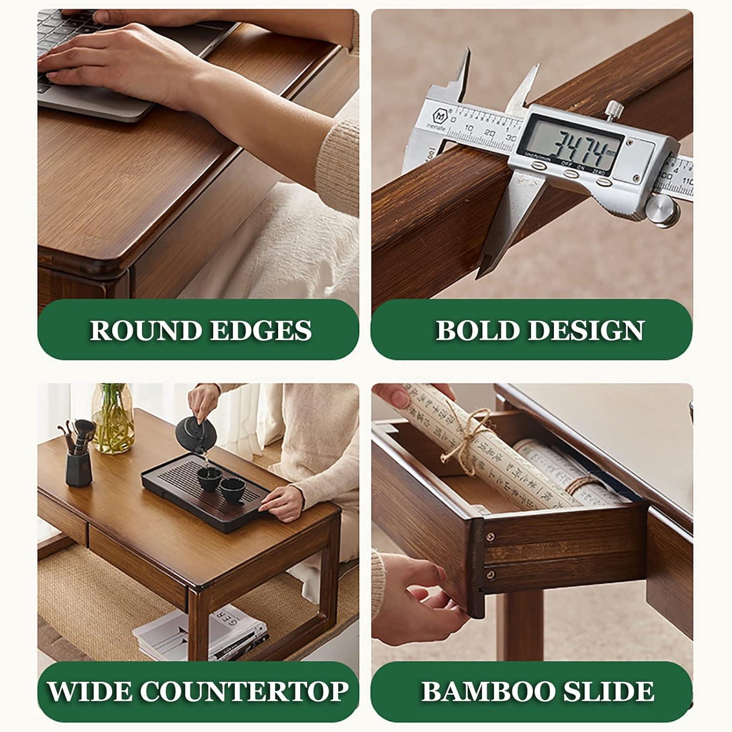 Our Thoughts on the Japanese Bamboo Floor Table: Stylish & Versatile