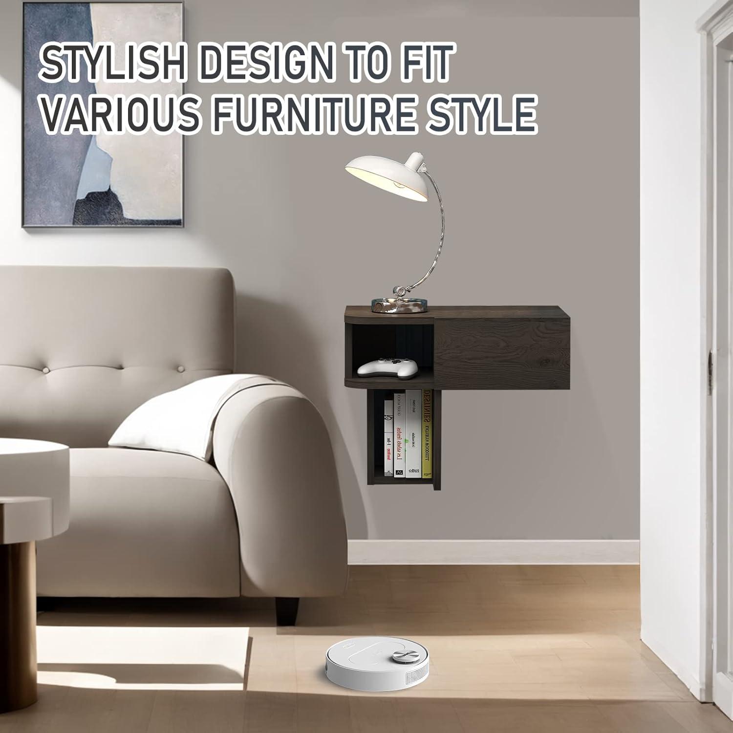 Discovering Space & Style: Our Take on the Floating Nightstand