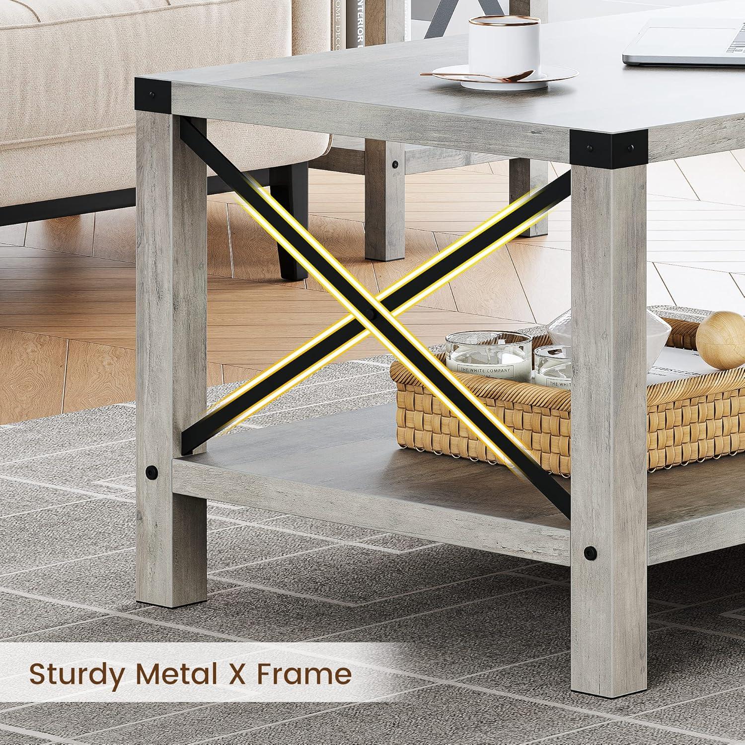Our Honest Take on ⁢the IDEALHOUSE Farmhouse Coffee Table's Style & ​Sturdiness