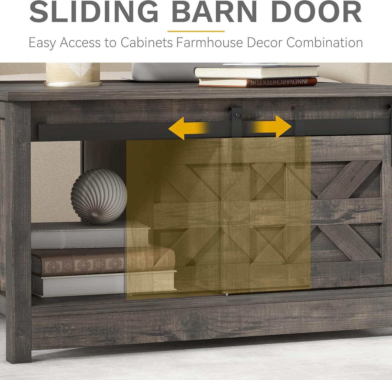 Our Take on the DWVO Farmhouse Coffee Table: Stylish Storage & Sturdiness