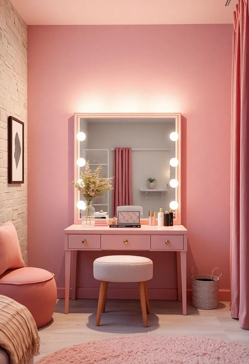 Layered⁤ Textures: Velvet‍ Dusty ⁣Pink Bedding Mixed with Knit Throws and⁤ Patterned Rugs